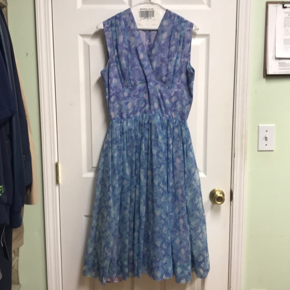Vintage 1950s Floral Dress
